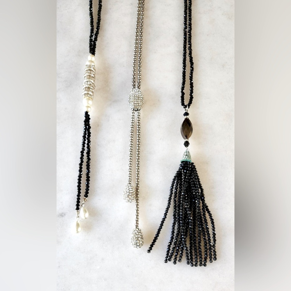 Long Boho Necklace GRAB Bag w/ (3) Necklaces
